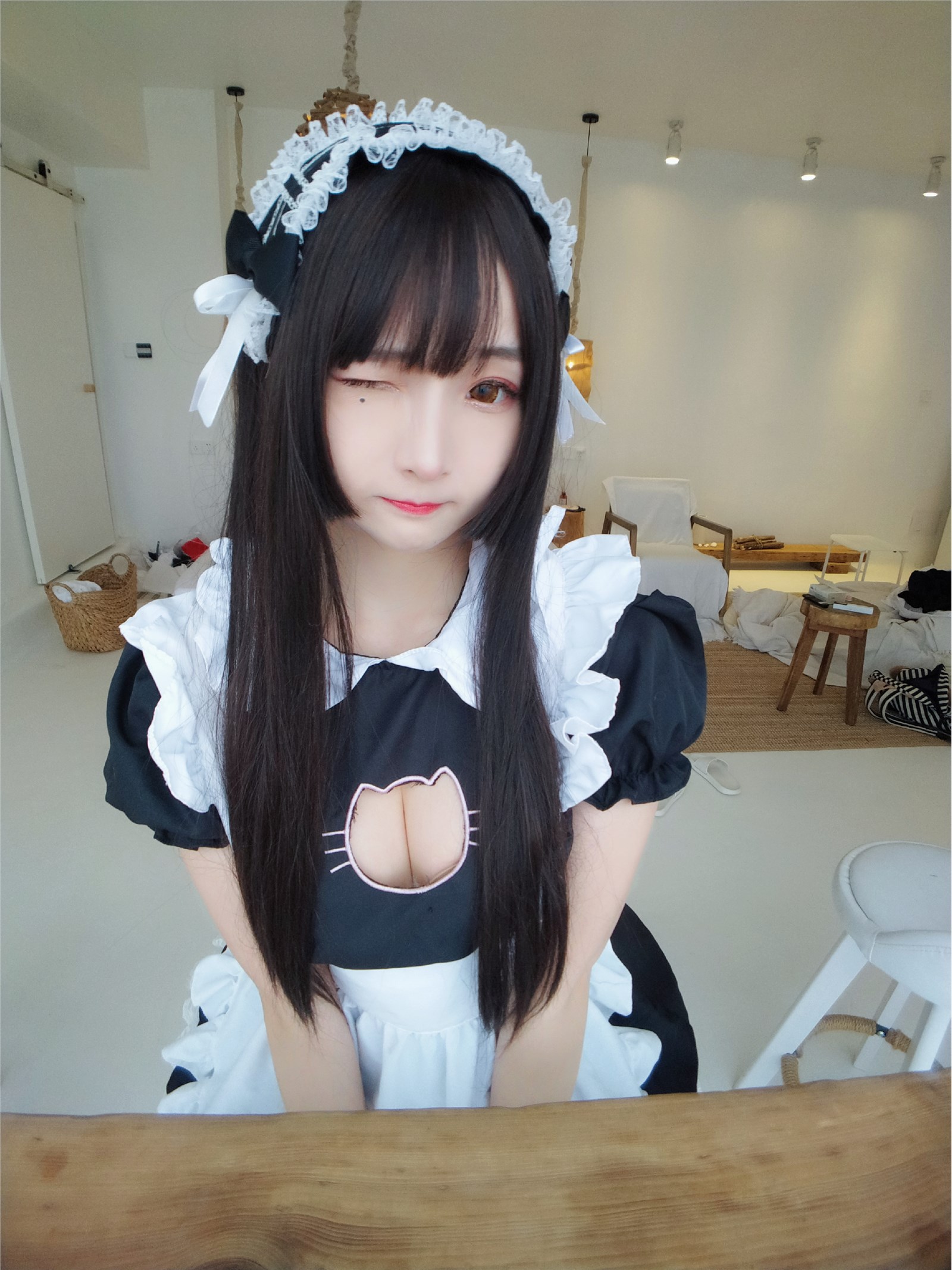 Guchuan no.013 black and white maid(7)